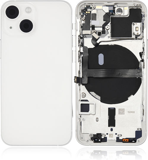 Back Housing W Small Parts Iphone 13 Mini Eu Global Version Aftermarket Plus Starlight