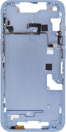 Mid-frame Housing W Small Parts Iphone 14 Us Version Aftermarket Plus Blue