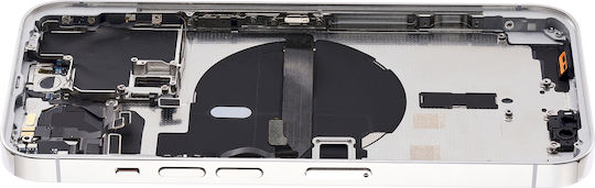 Back Housing W Small Parts Iphone 13 Pro Eu Global Version Aftermarket Plus Silver