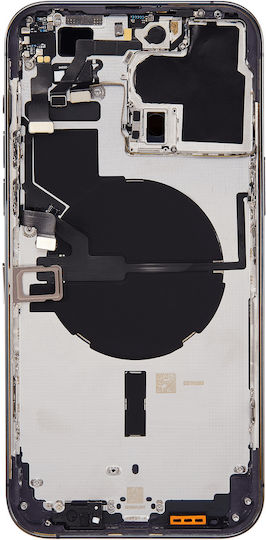 Back Housing W Small Parts Iphone 14 Pro Max Eu Global Version Aftermarket Plus Deep Purple