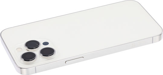 Back Housing W Small Parts Iphone 13 Pro Eu Global Version Aftermarket Plus Silver