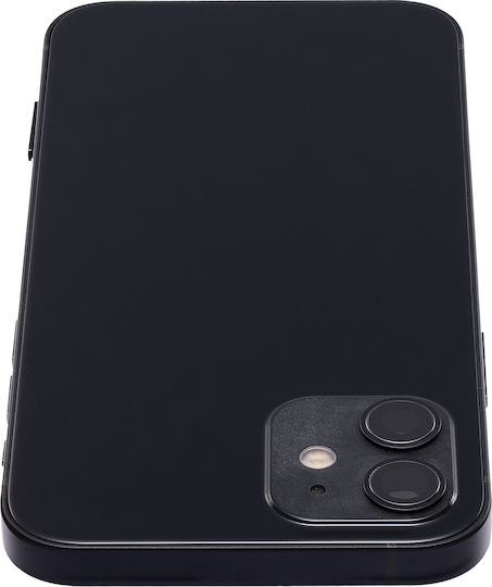 Back Housing W Small Parts Iphone 12 Eu Global Version Aftermarket Plus Black