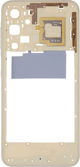 Mid-frame Housing Samsung Galaxy A16 5g A166u 2024 Us Version Gold