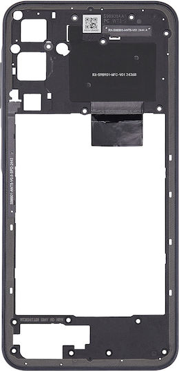 Mid-frame Housing Samsung Galaxy A16 5g A166p 2024 Blue Black