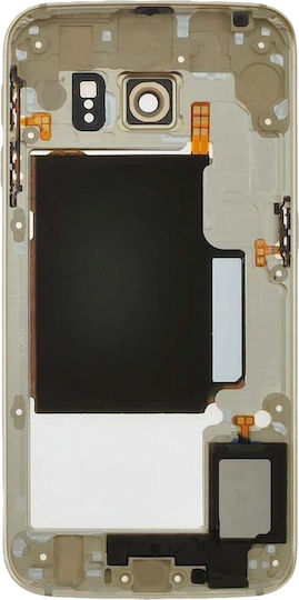 Mid-frame Housing Samsung Galaxy S6 Edge Service Pack Gold Platinum