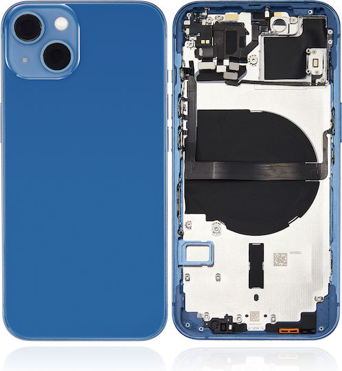 Back Housing W Small Parts Iphone 13 Eu Global Version Aftermarket Plus Blue