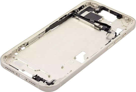 Mid-frame Housing W Small Parts Iphone 15 Plus Eu Global Version Aftermarket Plus Yellow
