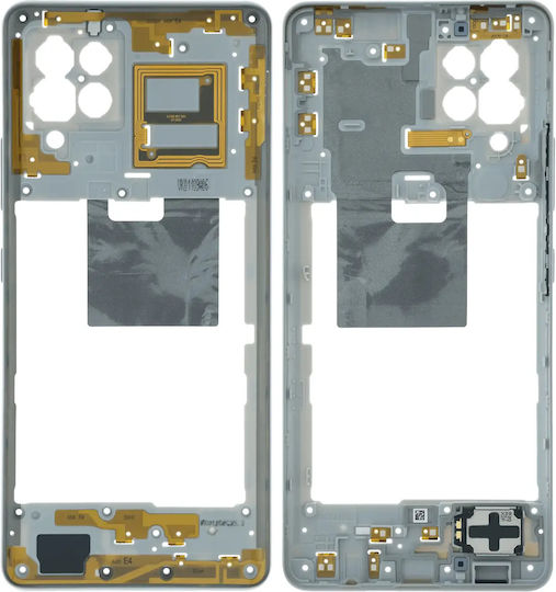 Mid-frame Housing Samsung Galaxy A42 A426 2020 Service Pack White