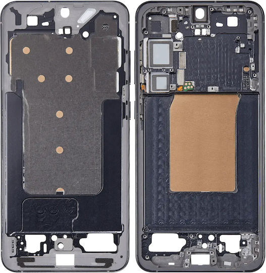 Mittleres Gehäuse Samsung Galaxy S25 Plus 5G US & Internationale Version Blau Schwarz
