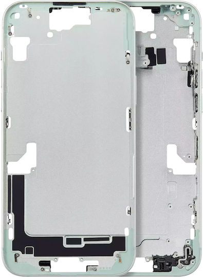 Mid-frame Housing W Small Parts Iphone 15 Plus Eu Global Version Aftermarket Plus Green