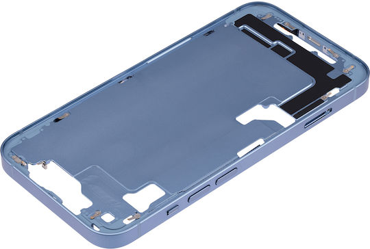Mid-frame Housing W Small Parts Iphone 14 Eu Global Version Aftermarket Plus Blue