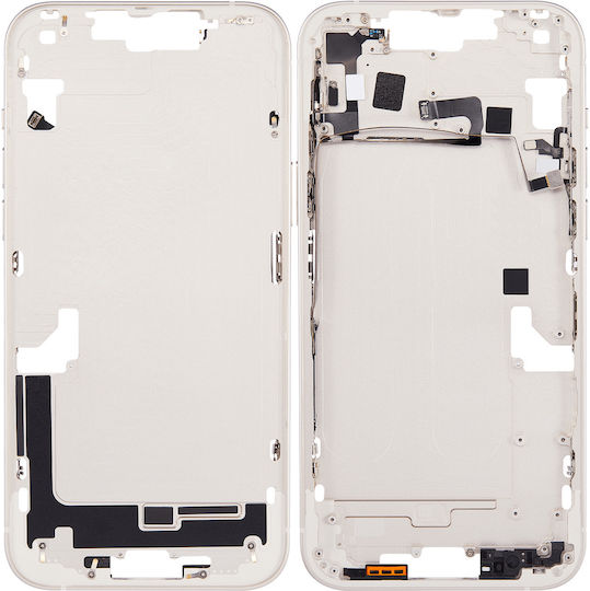 Mid-frame Housing W Small Parts Iphone 14 Plus Us Version Aftermarket Plus Starlight
