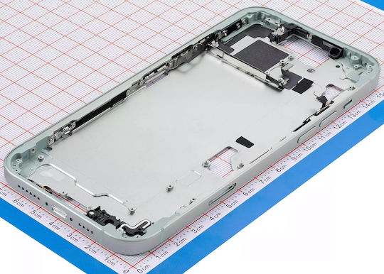 Mid-frame Housing W Small Parts Iphone 15 Plus Eu Global Version Aftermarket Plus Green