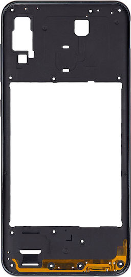Mid-frame Housing Samsung Galaxy A30 A305 2019 Aftermarket Plus Black