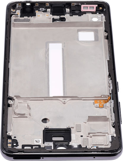 Mid-frame Housing Samsung Galaxy A52 4g A525 2021 A52 5g A526 2021 A52s 5g A528 2021 Awesome Black