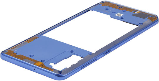 Mid-frame Housing Samsung Galaxy A41 A415 2020 Aftermarket Plus Prism Crush Blue
