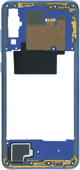 Mid-frame Housing Compatible Samsung Galaxy A70 A705 Service Pack Blue