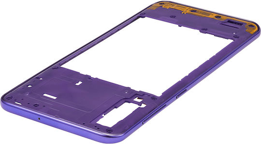 Mittleres Gehäuse Samsung Galaxy A30s A307 2019 Aftermarket Plus Prism Crush Lila