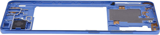 Mid-frame Housing Samsung Galaxy A41 A415 2020 Aftermarket Plus Prism Crush Blue