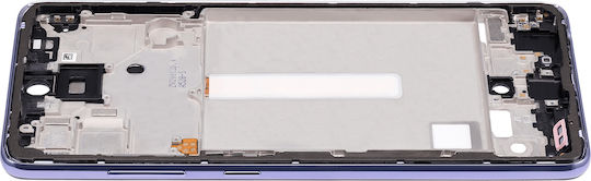 Mid-frame Housing Samsung Galaxy A52 4g A525 2021 A52 5g A526 2021 A52s 5g A528 2021 Awesome Violet