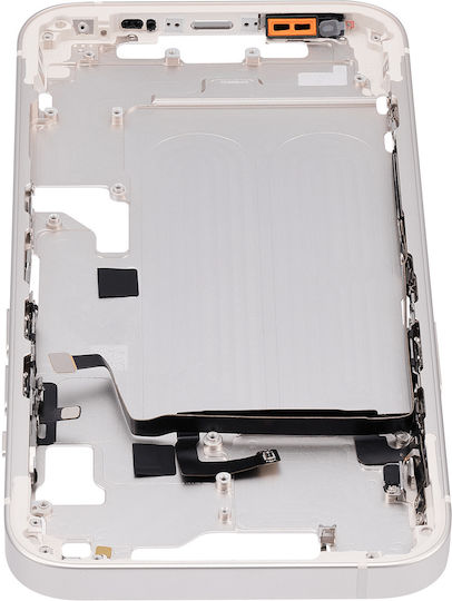 Mid-frame Housing W Small Parts Iphone 14 Us Version Aftermarket Plus Starlight