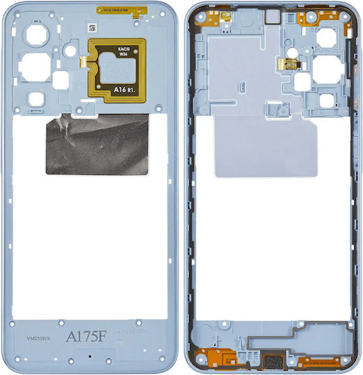 Mid-Frame Gehäuse Samsung Galaxy A17 4G A175 2025 Hellblau