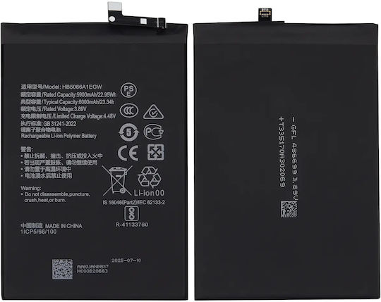 Replacement Battery Honor X7 Play 7t Play 40 Plus Hb5066a1egw