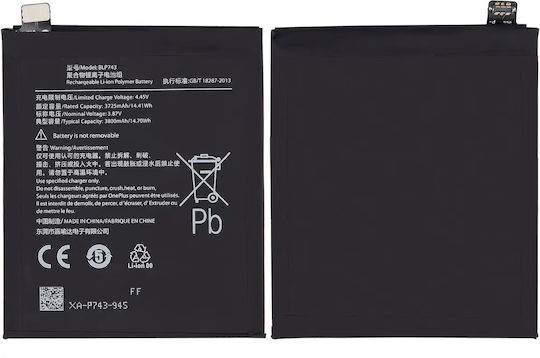 Replacement Battery Oneplus 7t Blp743