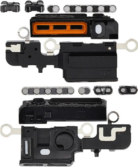 Plasă pentru microfon difuzor iPhone 16 Plus Negru Pachet de 10
