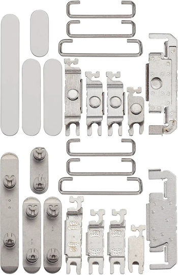 Hard Buttons Power Volume Switch Iphone 16 Pro 16 Pro Max White Titanium