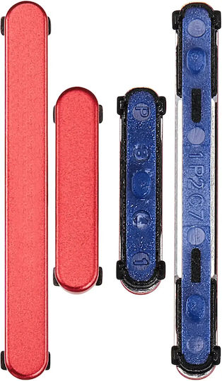 Hard Buttons Power Volume Samsung Galaxy S25 S25 Plus Premium Coral Red