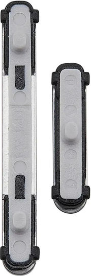 Hard Buttons Power Volume Samsung Galaxy S25 Ultra Titanium Black