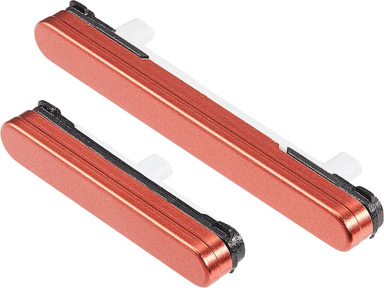 Hard Buttons Power Volume Samsung Galaxy S26 S942 Red
