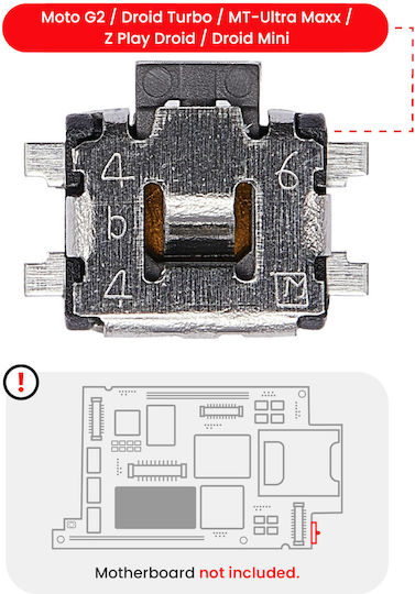 Power Volume Button Clicker Motorola Moto G2 Xt1068 Droid Turbo Xt1254 Xt1225 Mt-ultra Maxx Xt1080 2013 Z Play Droid Xt1635 Droid Mini Xt1030 2013 Soldering Required