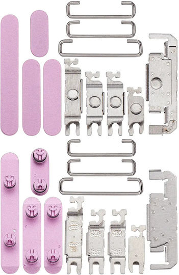 Hard Buttons Power Volume Switch Iphone 16 16 Plus Pink