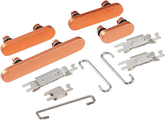 Hard Buttons Power Volume Switch Iphone 17 Pro 17 Pro Max Cosmic Orange