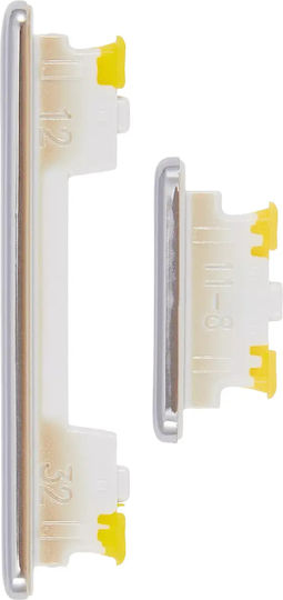 Hard Buttons Power Volume Samsung Galaxy A73 5g A736 2022 White