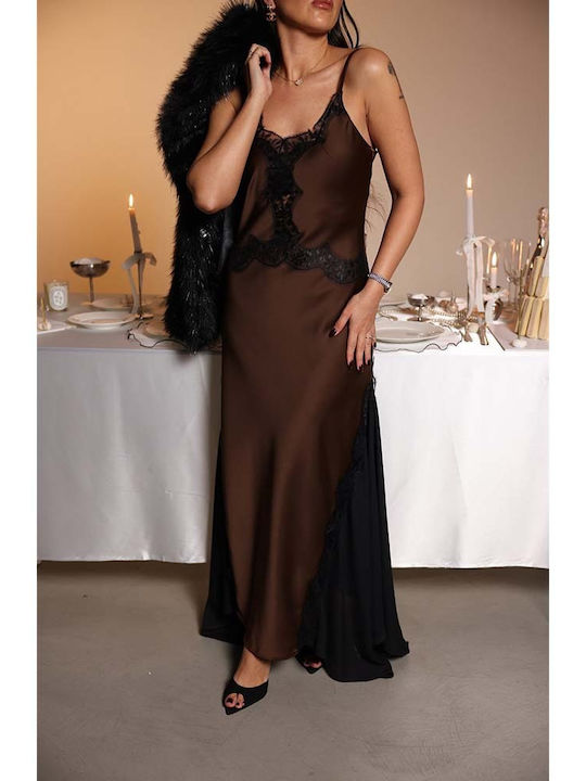 Maxi Rochie de Seara Jupon Satin Maro