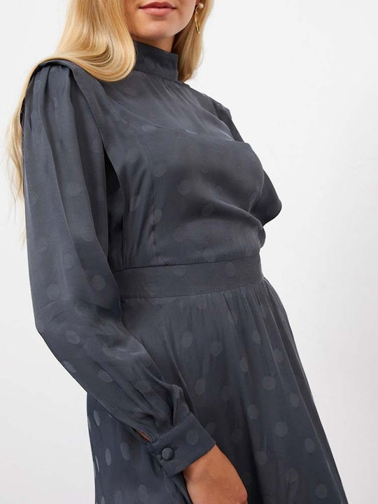 Midi Damenkleid Grau