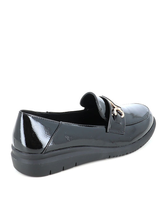 Damen Mokassins in Schwarz Farbe 06/22907_MAUR