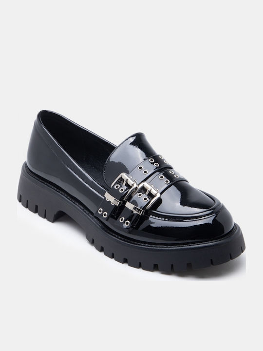 Women's Loafers In Black Colour