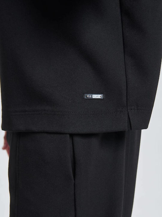 Ανδρικό Παντελόνι Relaxed Fit Μαύρο