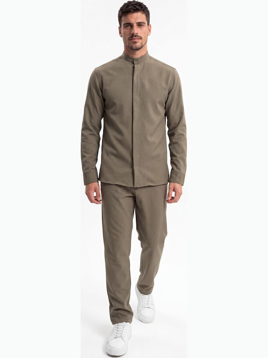 Pantaloni bărbați Set Relaxed Fit Khaki