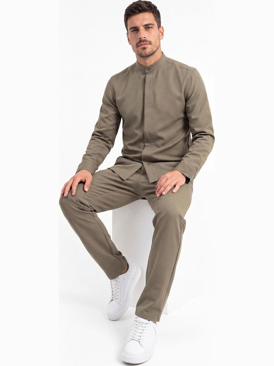 Pantaloni bărbați Set Relaxed Fit Khaki