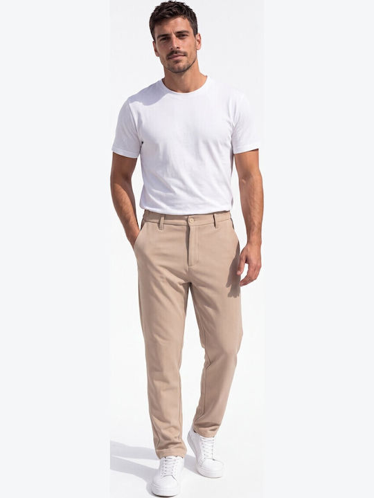 Ανδρικό Παντελόνι Σετ Relaxed Fit Μπεζ