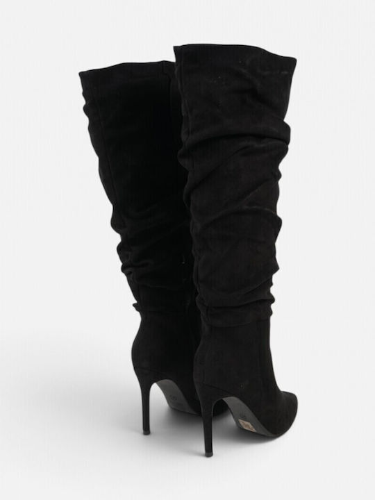 Suede Women's Black Boots