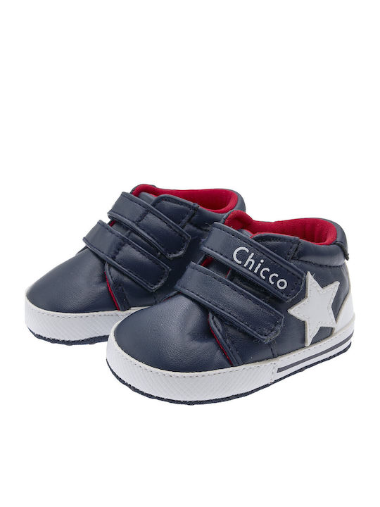 Chicco Kinder Sneaker mit Bügel- und Schleifenverschluss Blau Chicco Kinder Sneaker mit Bügel- und Schleifenverschluss Blau