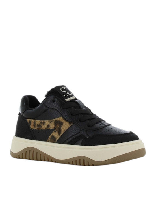 Παιδικά Sneakers Ανατομικά Μαύρα