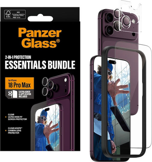 Panzerglass Essentials 2in1 Glass+lens Iphone 18 Pro Max