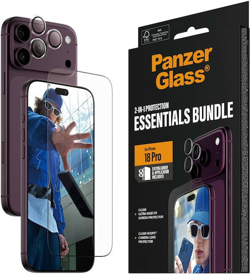 Panzerglass Essentials 2in1 Glass+lens Iphone 18 Pro Max